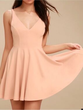 Lulus Dress in Blush